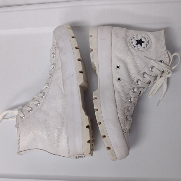 Converse Chunky All Star White Platform - Picture 4 of 9